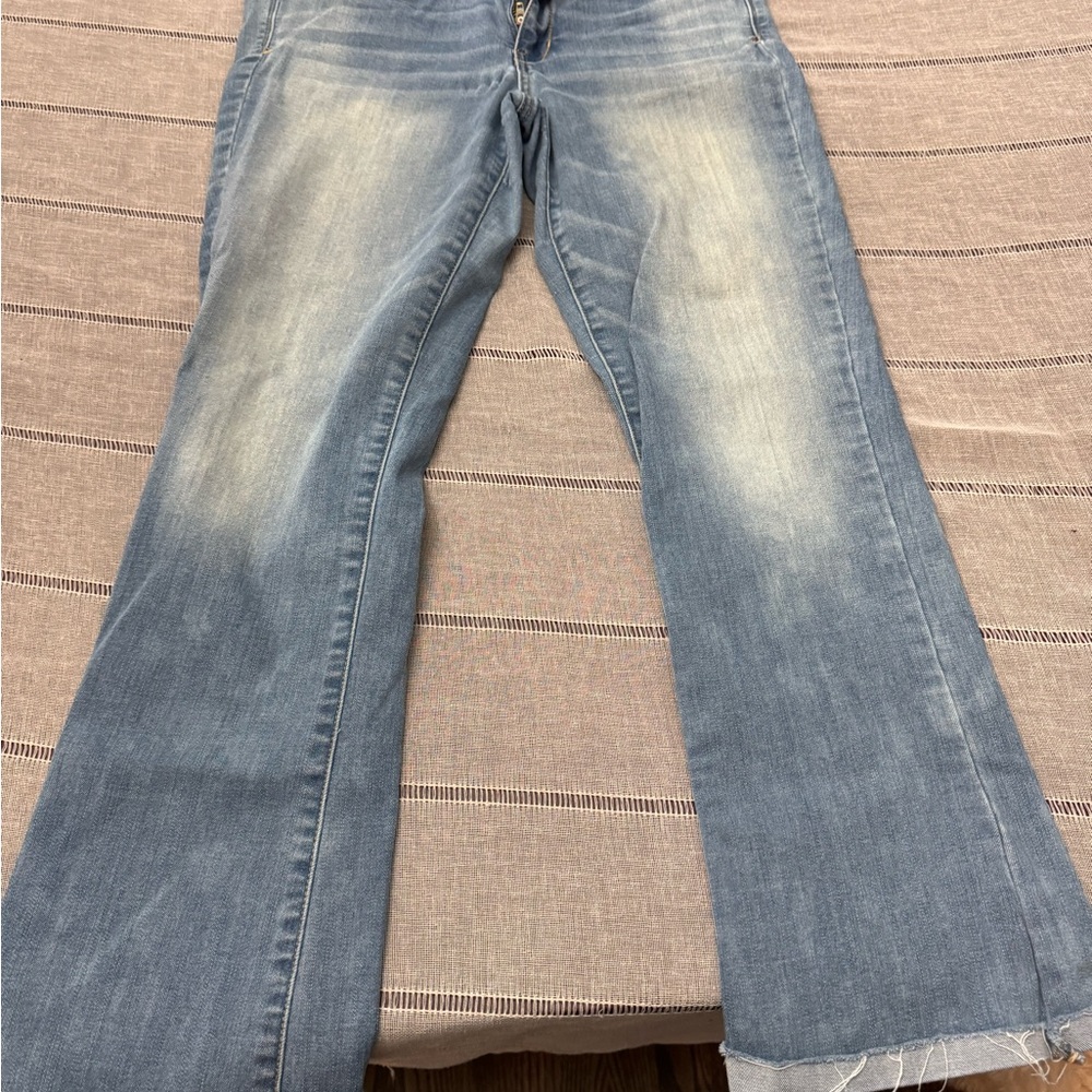 American Eagle Outfitters Light Blue Flare Jeans